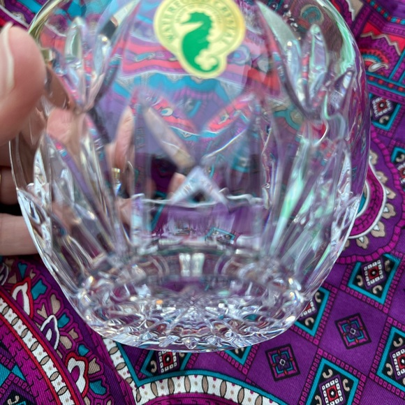 Waterford Crystal 4" bowl with Flower etched pattern - Picture 5 of 6